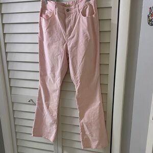 Women’s Pink Flare Levi’s 725 Corduroy Jeans